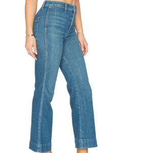 High Rise Wide Leg Flare Jeans